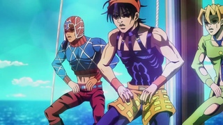 JoJo’s Bizarre Adventure|Golden Wind Passione Dance (Aaron Smith - Dancin - Krono Remix)