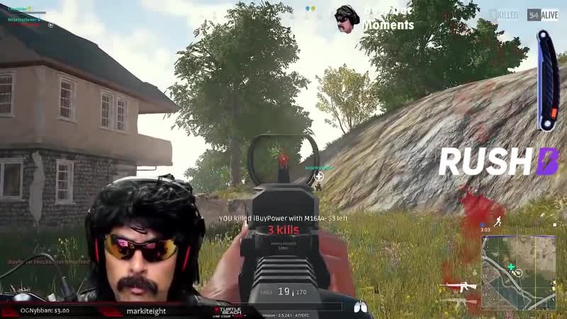 DrDisRespect убивает стримснайперов