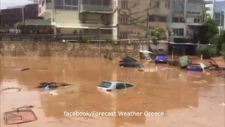 Flood in Marousi, Athens, Greece, july 26, 2018 | Наводнение в Амарусионе, Афины, Греция, 26.07.2018