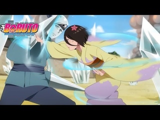 Boruto 96 Hanabi Hyuga Upgrade kekuatan Tim 5
