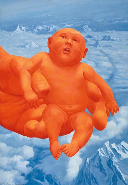 Fang Lijun, Фан Лицзюнь (; b1963, Handan, Hebei Province, China)-- современный китайский художник, представитель циничного реализма.Циничный реализм родился в Пекине в конце 80-х годов