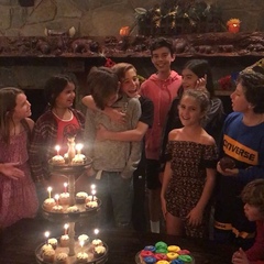 Ava Kolker on Instagram: “Had so much fun celebrating @prestynbates 13th bday with all our friends. #happybirthday #partytime”
