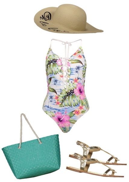 2 пляжных образа #Swimwear@newyorker.fashion: 