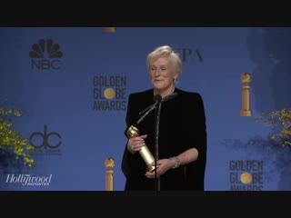 Golden Globes 2019 Winner Glenn Close Full Press Room Speech ¦ THR
