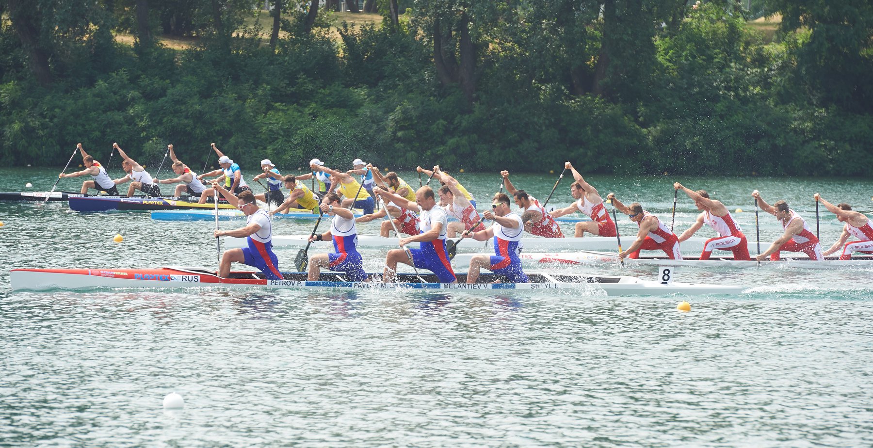 Субботние медали чемпионата Европы по гребле на байдарках