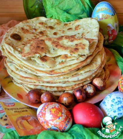 Ароматные лепешки на кефире