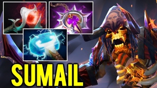 SUMAIL Clinkz Maelstrom Build - Intense Game with Burning Army