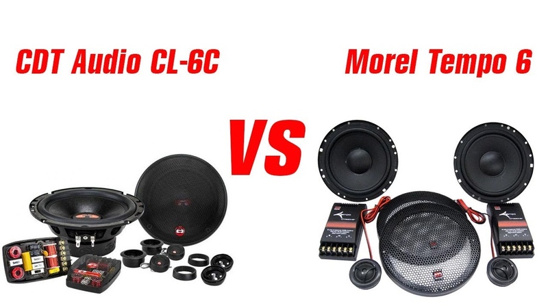 CDT CL-6C vs Morel Tempo 6