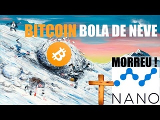 Bitcoin cai e puxa Altcoins para baixo. NANO morre❗️