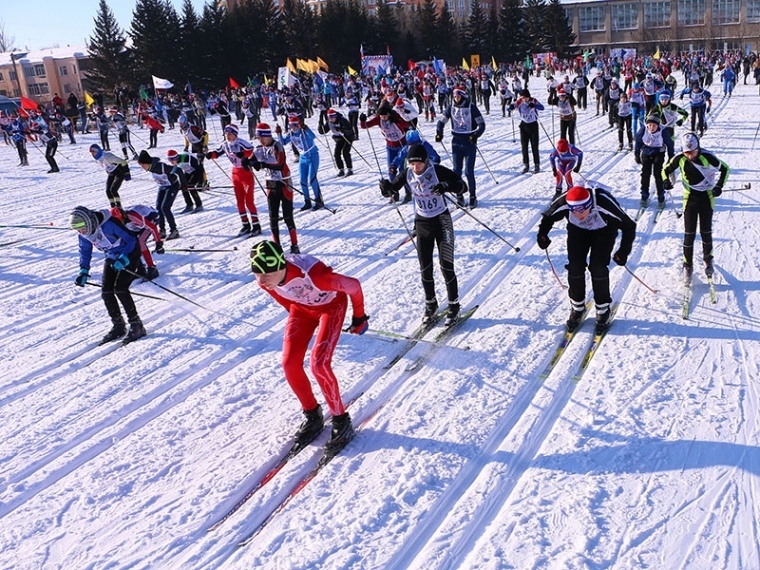 Сладонеж на Лыжне России