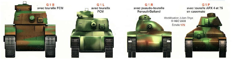 Рено g1 танк