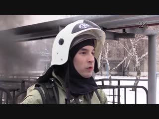 Почетного звания удостоился казанский пожарный на всероссийском фестивале «Созвездие мужества»