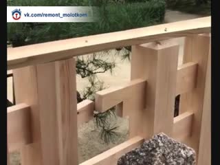 Необычный способ установки забора 😎🤘🏻