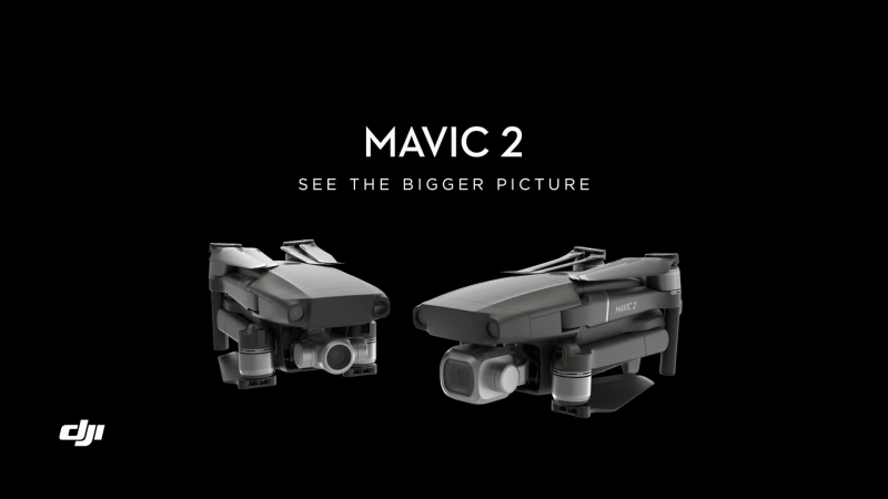 Транспортируйте себя с DJI Mavic 2