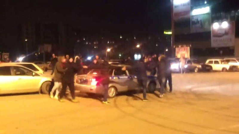 Хоровод вокруг машины ДПС