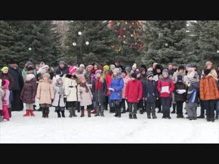 Рождественский флешмоб в Константиновке