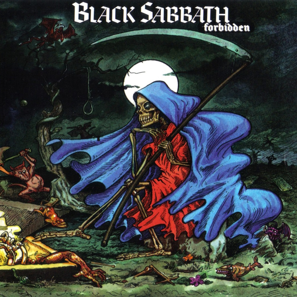 Обложка альбома Black Sabbath - Forbidden (1995)