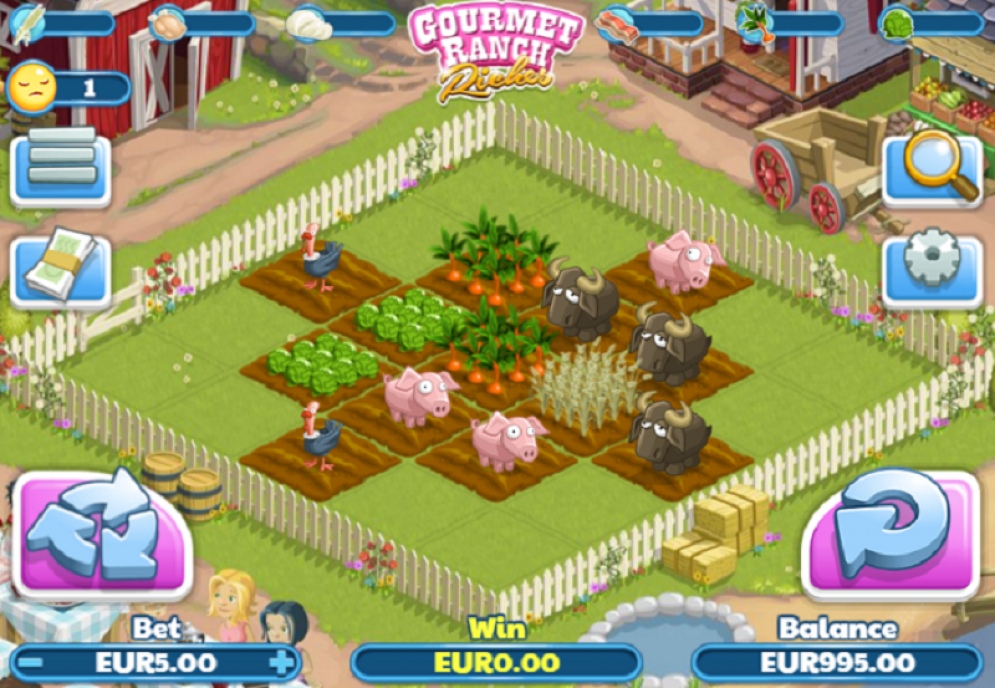 Игровые автоматы Gourmet Ranch Riches