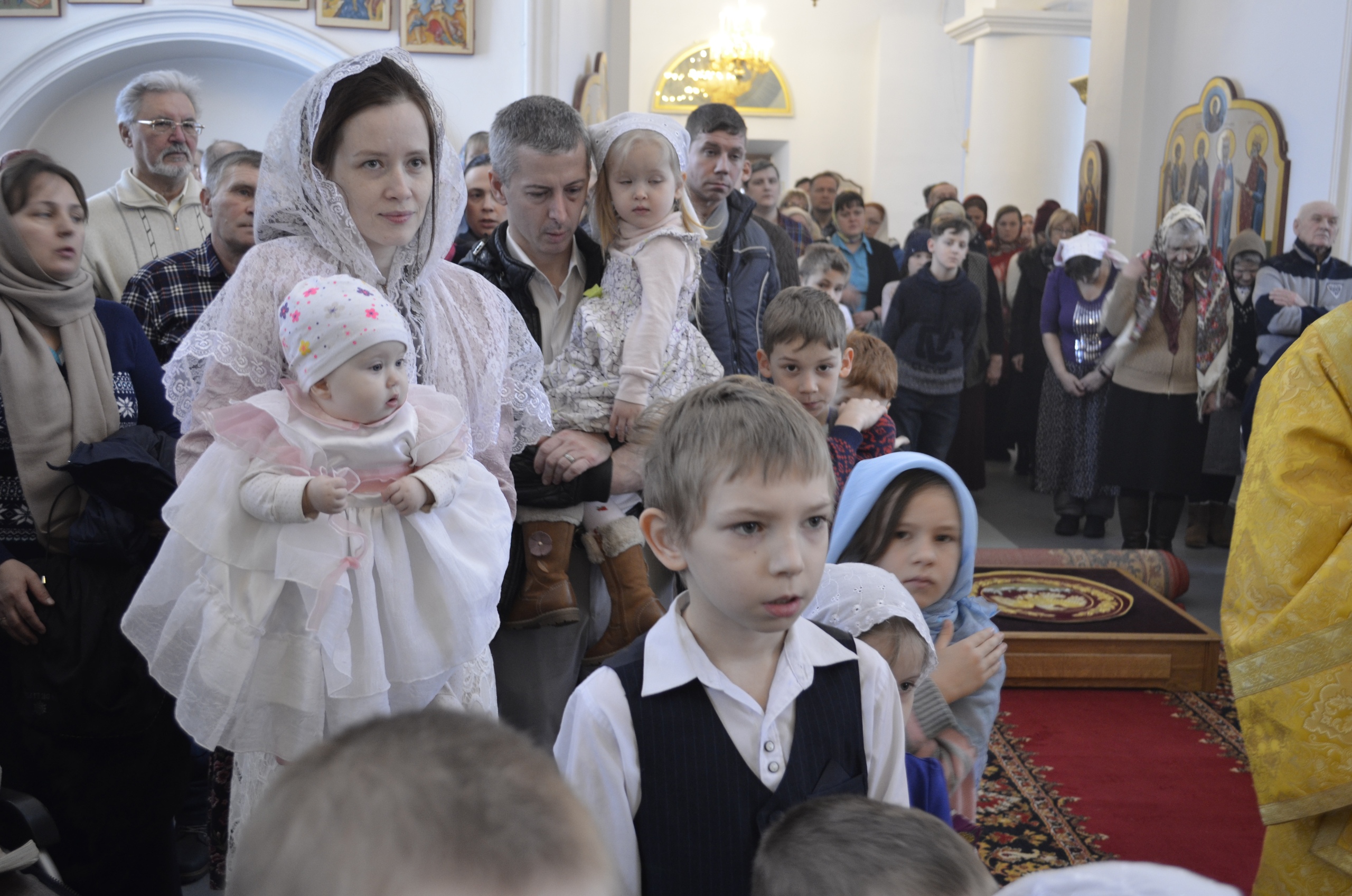 3 марта 2019 года, в Неделю мясопустную, о Страшнем суде, епископ Домодедовский Иоанн совершил Божественную литургию в храме святителя Николая Чудотворца в селе Клёново