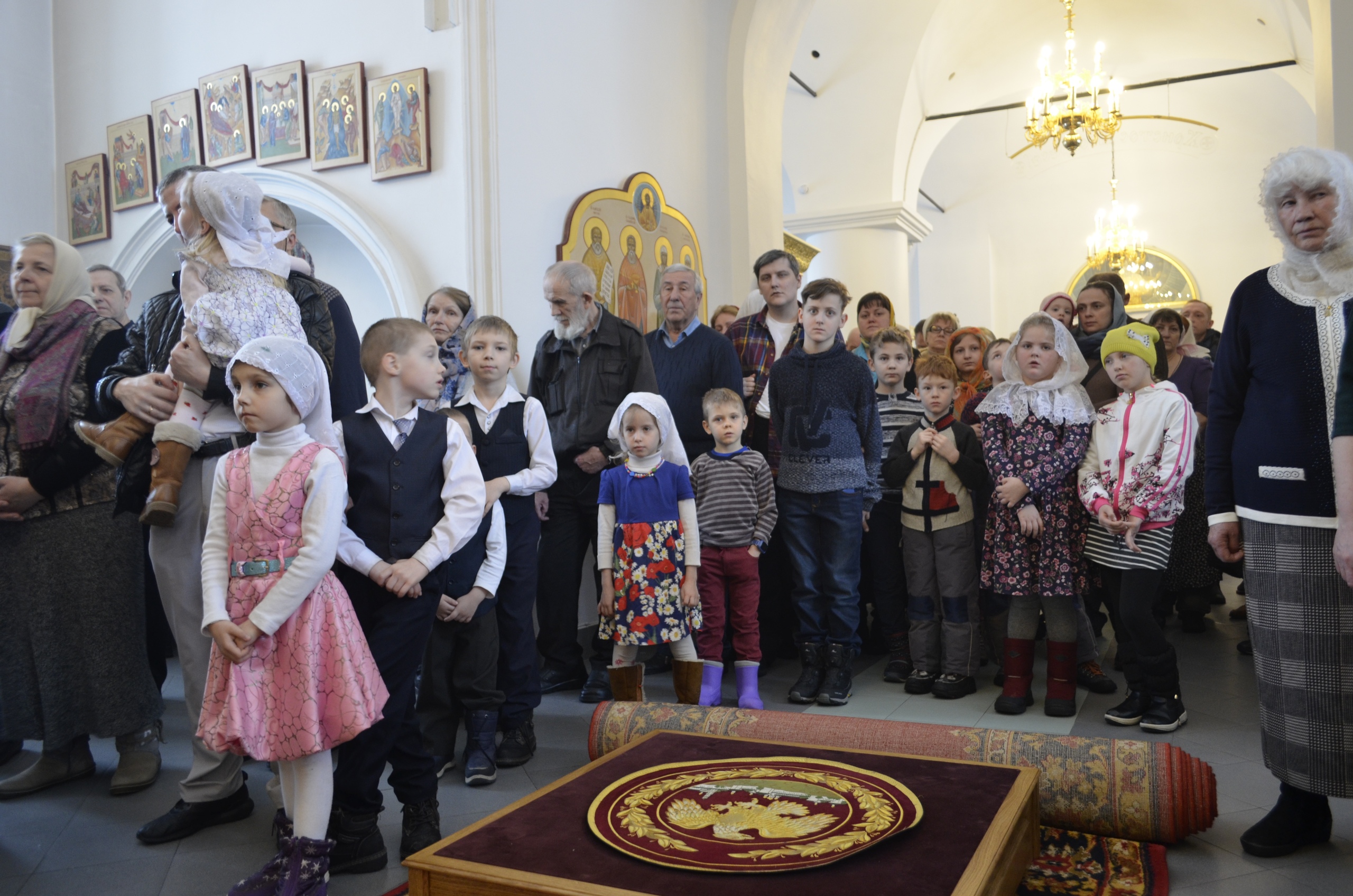 3 марта 2019 года, в Неделю мясопустную, о Страшнем суде, епископ Домодедовский Иоанн совершил Божественную литургию в храме святителя Николая Чудотворца в селе Клёново