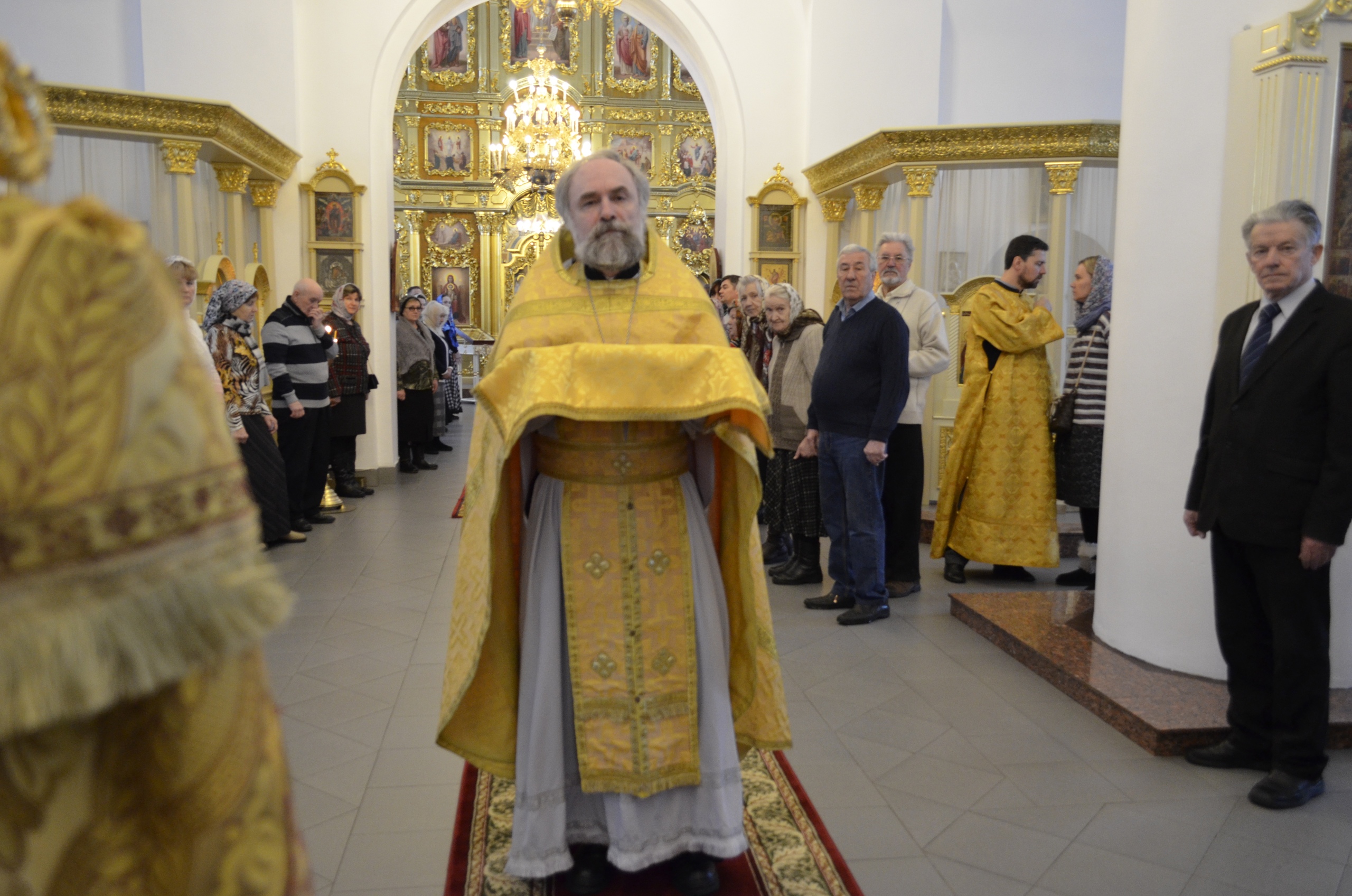 3 марта 2019 года, в Неделю мясопустную, о Страшнем суде, епископ Домодедовский Иоанн совершил Божественную литургию в храме святителя Николая Чудотворца в селе Клёново