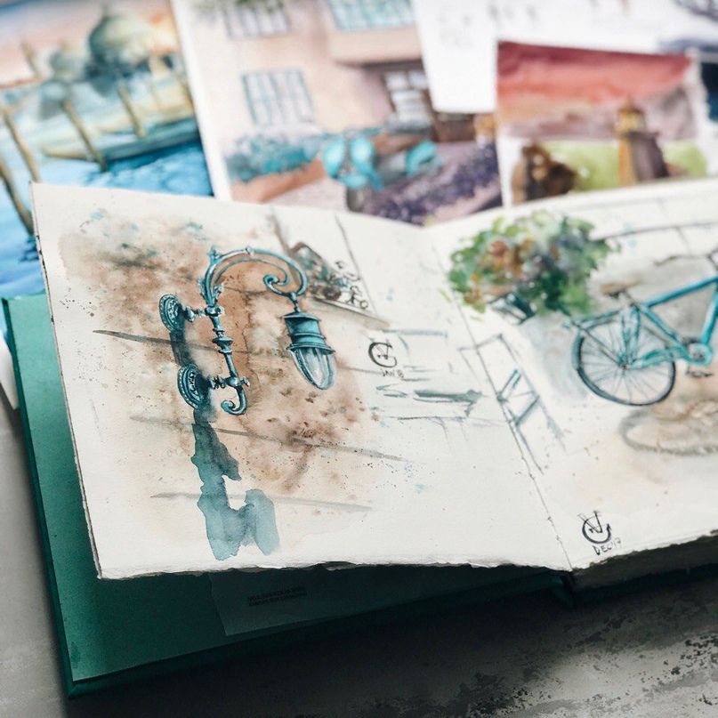 Акварельные завтраки выходные, курсы по выходным, курсы выходного дня спб, акварельная живопись
