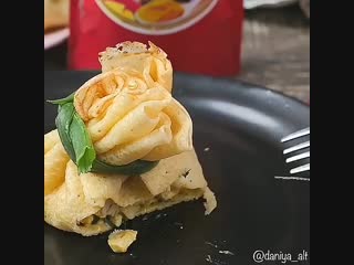БЛИННЫЕ МЕШОЧКИ С КУРИЦЕЙ