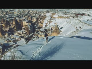 Каппадокия с высоты птичьего полёта.