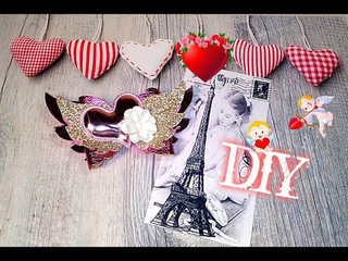 Diy 🎀 Заколки Валентинки 🎀decor for Valentine's day 🎀jojo