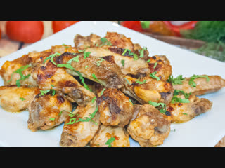 КУРИНЫЕ КРЫЛЫШКИ В НЕВЕРОЯТНО ВКУСНОМ кисло-сладком маринаде, запеченные в духовке