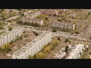 Военный город-призрак в Казахстане