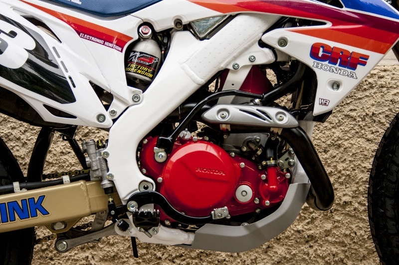 Meccanica Serrao d’Aquino: кастом Honda CRF450 Urban Flat Tracker