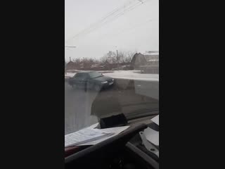 Последствия ДТП на ул. 2-я Восточная (21.12.2018)