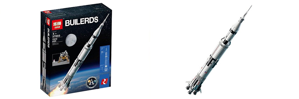 Конструктор Lepin Ракета-носитель Сатурн-5 37003 Конструктор Lepin Ракета-носитель Сатурн-5 37003