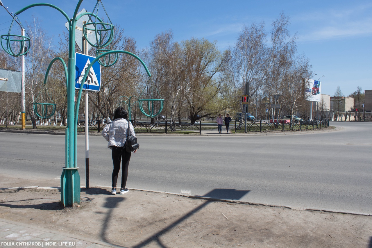 Пешеходный переход Костанай
