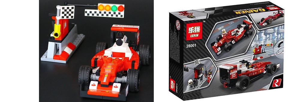 Конструктор Lepin Скудерия Феррари SF16-H 28001 Конструктор Lepin Скудерия Феррари SF16-H 28001