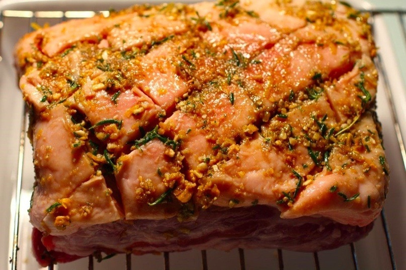 Свинина с ароматной корочкой