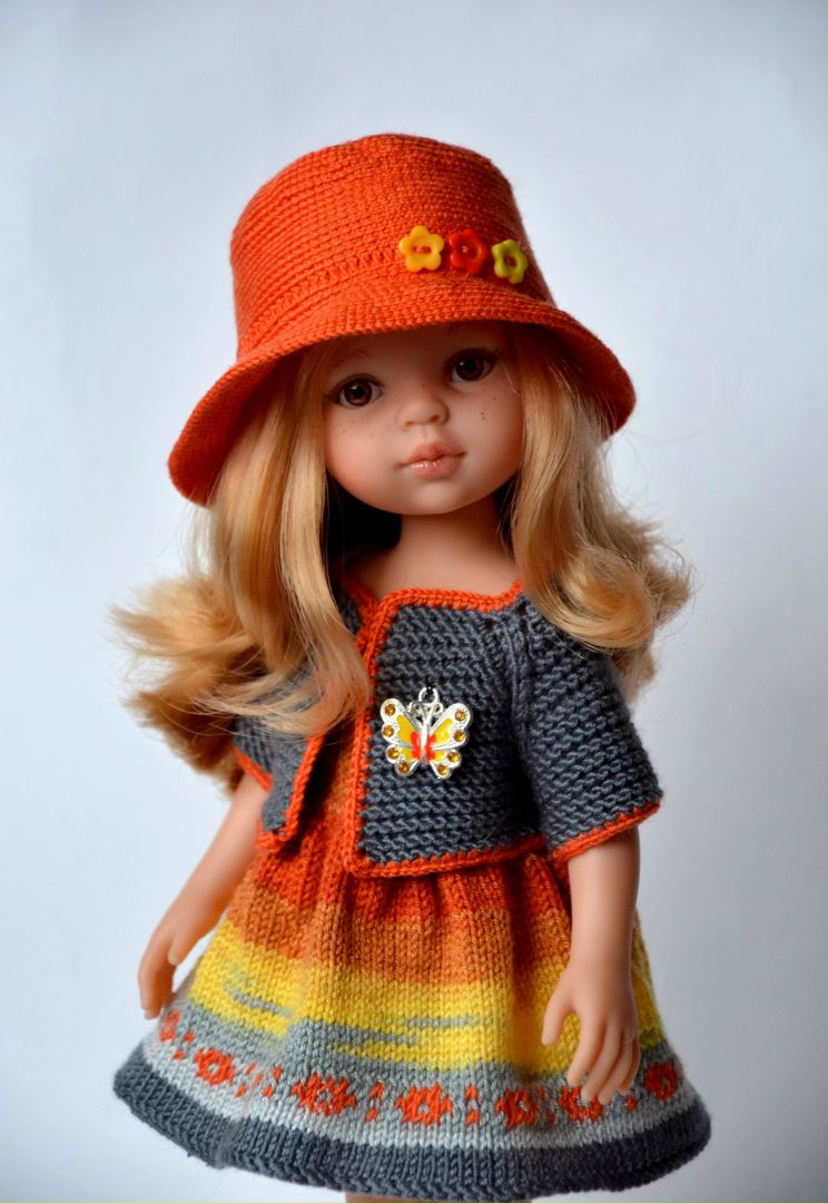 Örme bebekler, paola reina вязание panosunda belka