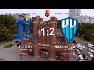 Балтика - Нижний Новгород - 1:2. Олимп-Первенство ФНЛ-2018/19. 15-й тур