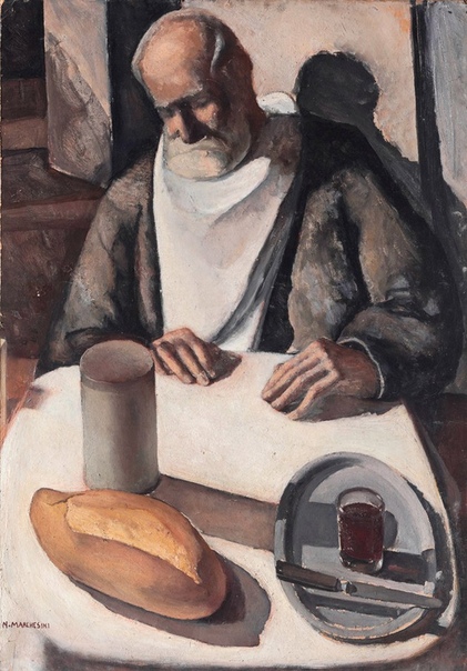 Нелла Маркезини, Nella Marchesini (1901-1953)-итальянская художница, ученица Felice Casorati.Родилась в Марина -де - Масса в семье профессора математики и большого вольнодумца. Вместе в четырьмя