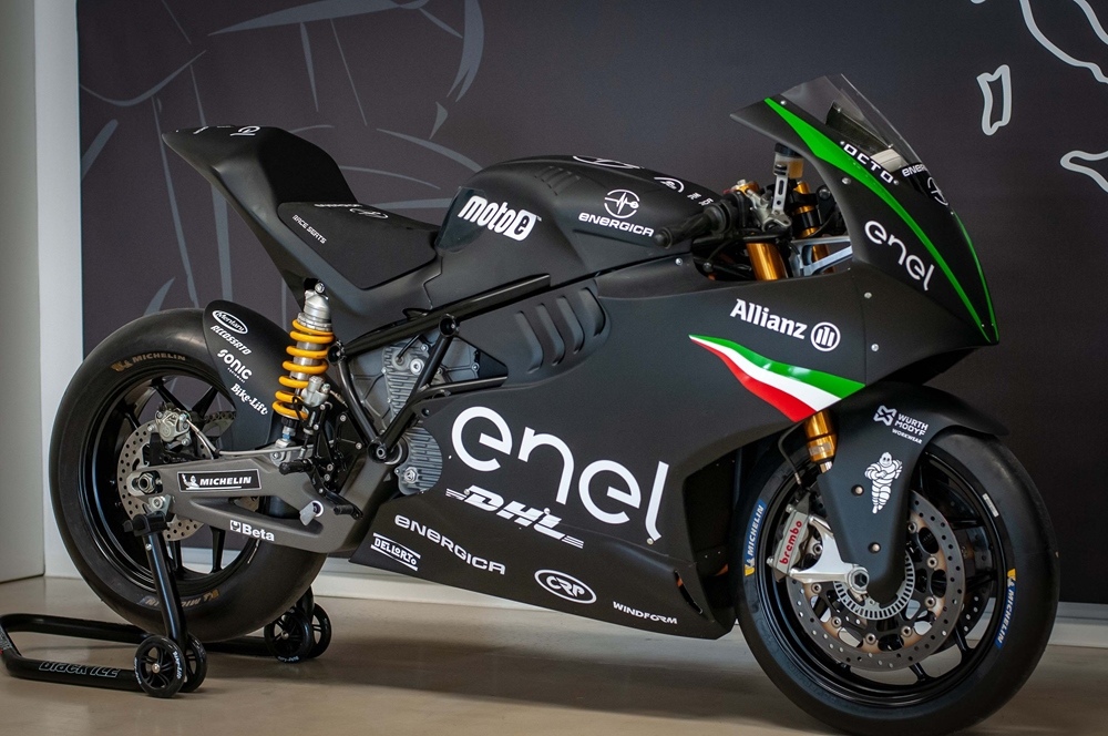 Гоночный электроцикл Energica Ego Corsa 2019