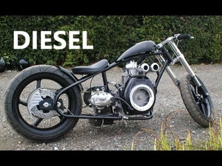 Amazing Cold Start Homemade Diesel Motorcycles and Exhaust Sound 2