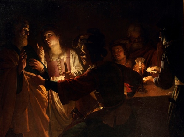 Геррит ван Хонтхорст (Gerrit van Honthorst, 4 ноября 1592-1656 )— нидерландский художник Золотого века; яркий представитель утрехтской школы. Он любил изображать ночь, да и работать по ночам