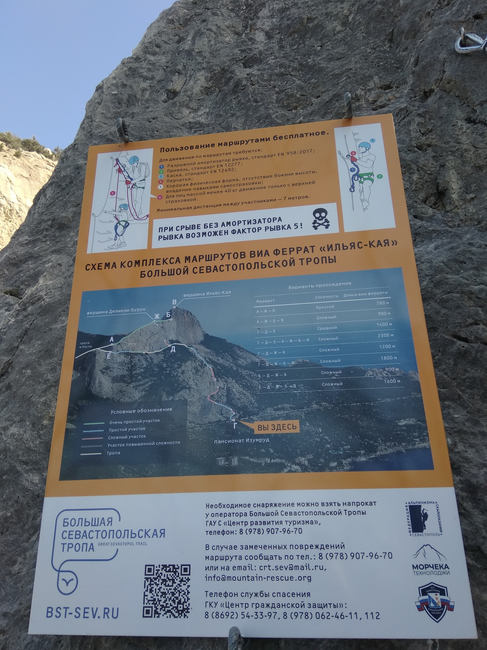 виа-феррата ильяс