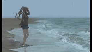 Monika: Rainy Day (With BGM) - Wallpaper Engine