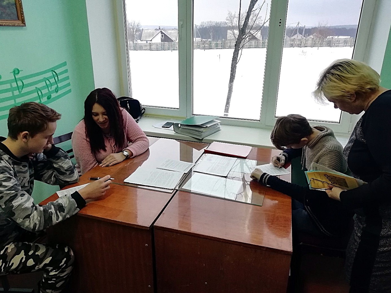 Занятие с элементами тренинга