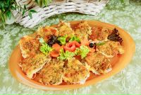 Свинина запеченная с грибами