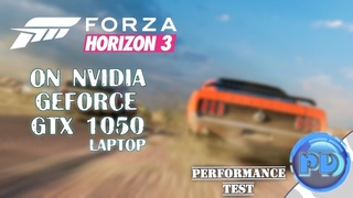 Forza Horizon 3 on NVIDIA GeForce GTX 1050 (laptop)
