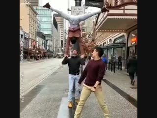 Strength of Body. Парень хотел выпендриться, но нашлись те, кто его круче