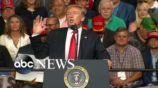 Trump takes on immigration, voter ID laws at rally